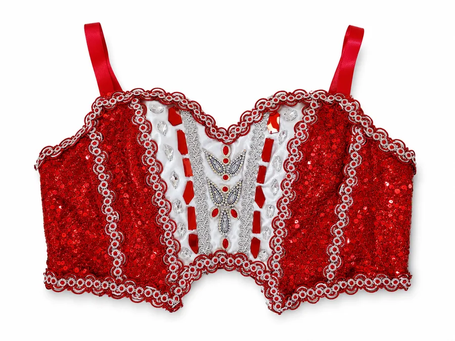 Peto de mujer, color Rojo, vista de delantero